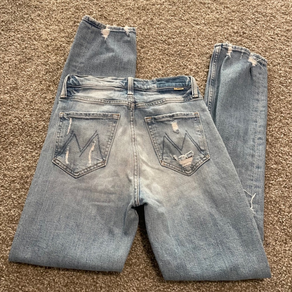 Mother Superior jeans High Waisted Rider Skimp The Confession‎ 25 boho classic - Picture 4 of 7